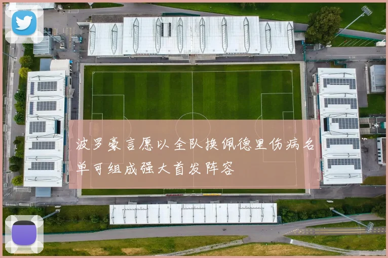 波罗豪言愿以全队换佩德里伤病名单可组成强大首发阵容